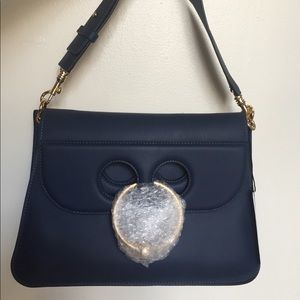 *NWT* J.W. Anderson Navy Medium Pierce Handbag